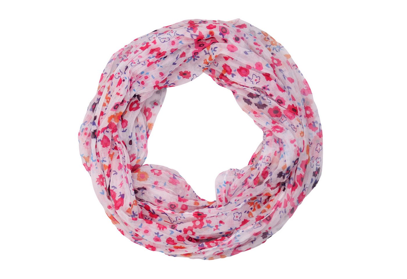 MIRROSI Loop Damen Schal mit Blümchen-Muster Weich, Damen Halstuch ideal für Frühling, Sommer oder Herbst von MIRROSI