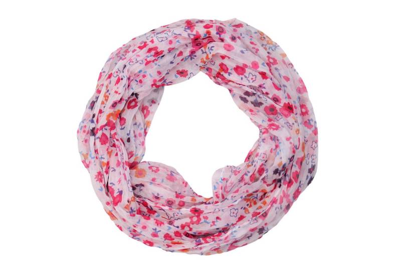 MIRROSI Loop Damen Schal mit Blümchen-Muster Weich, Damen Halstuch ideal für Frühling, Sommer oder Herbst von MIRROSI