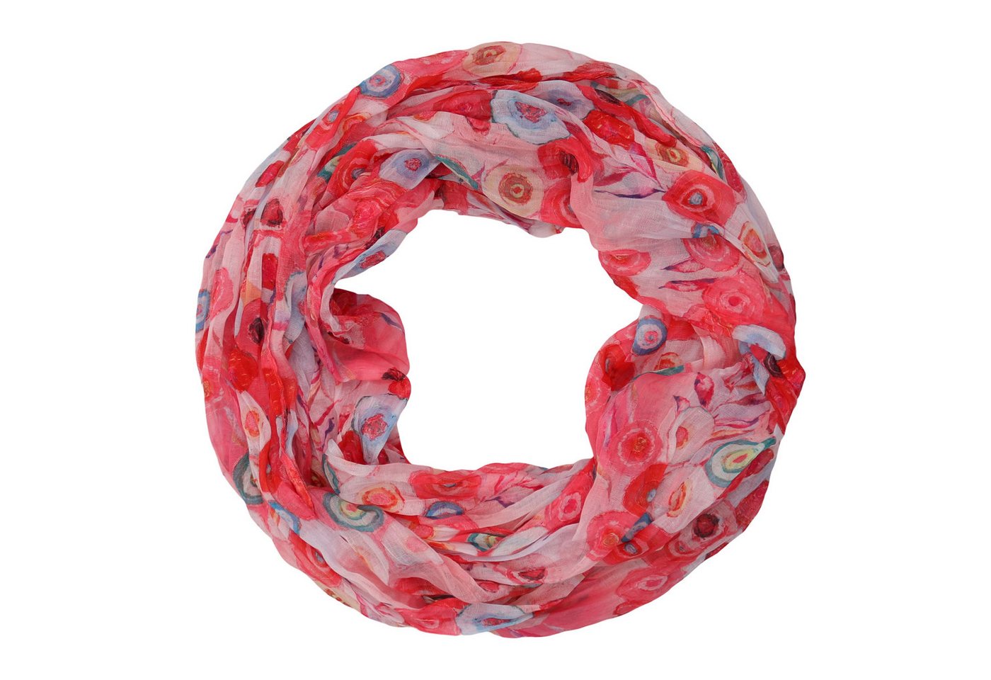MIRROSI Loop Damen Schal mit Blümchen-Muster Weich, Damen Halstuch ideal für Frühling, Sommer oder Herbst von MIRROSI