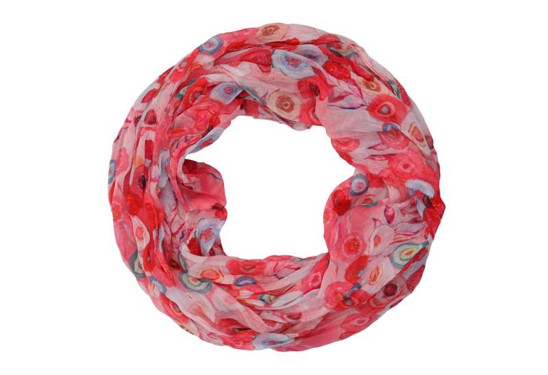 MIRROSI Loop Damen Schal mit Blümchen-Muster Weich, Damen Halstuch ideal für Frühling, Sommer oder Herbst von MIRROSI