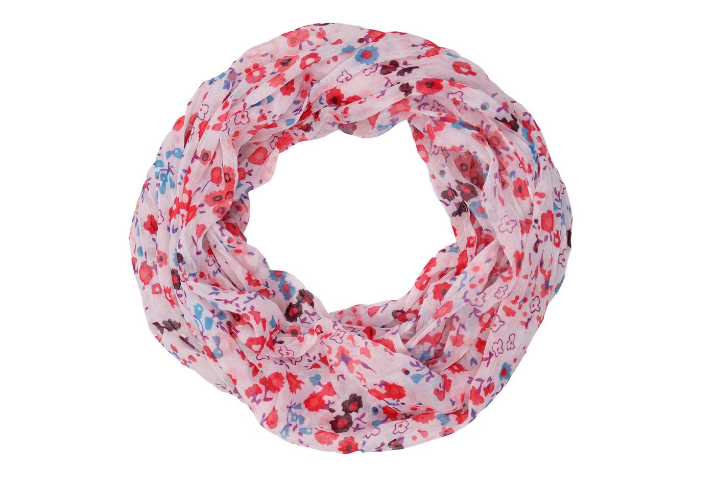 MIRROSI Loop Damen Schal mit Blümchen-Muster Weich, Damen Halstuch ideal für Frühling, Sommer oder Herbst von MIRROSI
