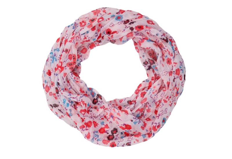 MIRROSI Loop Damen Schal mit Blümchen-Muster Weich, Damen Halstuch ideal für Frühling, Sommer oder Herbst von MIRROSI