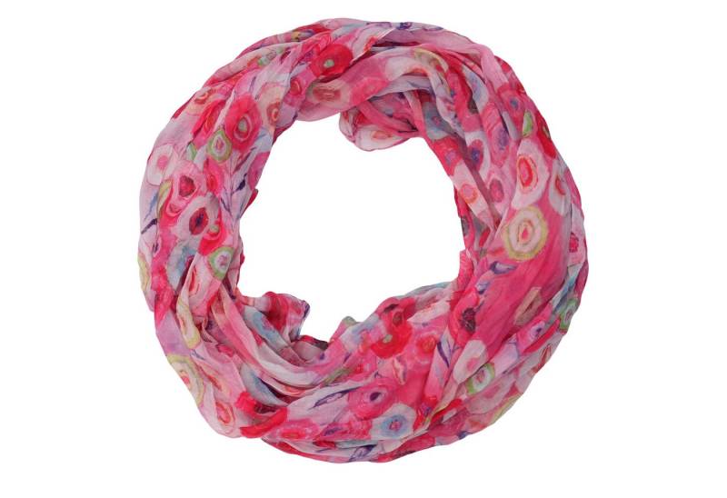 MIRROSI Loop Damen Schal mit Blümchen-Muster Weich, Damen Halstuch ideal für Frühling, Sommer oder Herbst von MIRROSI