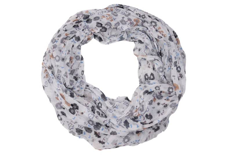 MIRROSI Loop Damen Schal mit Blümchen-Muster Weich, Damen Halstuch ideal für Frühling, Sommer oder Herbst von MIRROSI