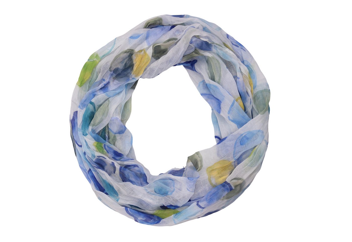 MIRROSI Loop Damen Schal mit Kreis-Muster Weich, (zweimal um den Hals wickelbar), Damen Halstuch ideal für Frühling, Sommer oder Herbst von MIRROSI