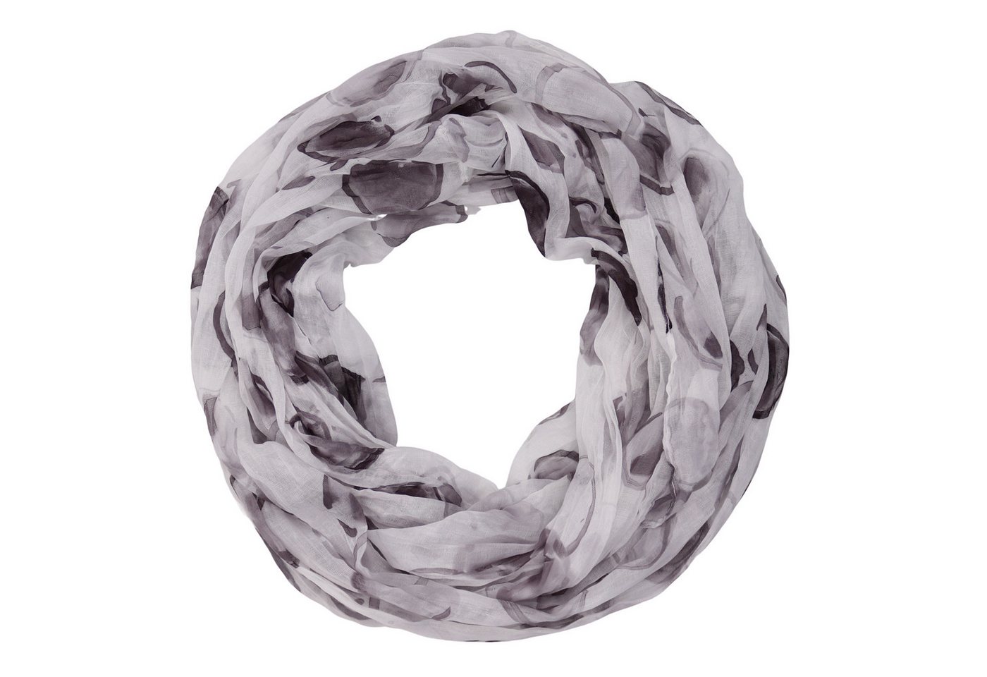 MIRROSI Loop Damen Schal mit Kreis-Muster Weich, (zweimal um den Hals wickelbar, ca.45x75cm), Damen Halstuch ideal für Frühling, Sommer oder Herbst von MIRROSI