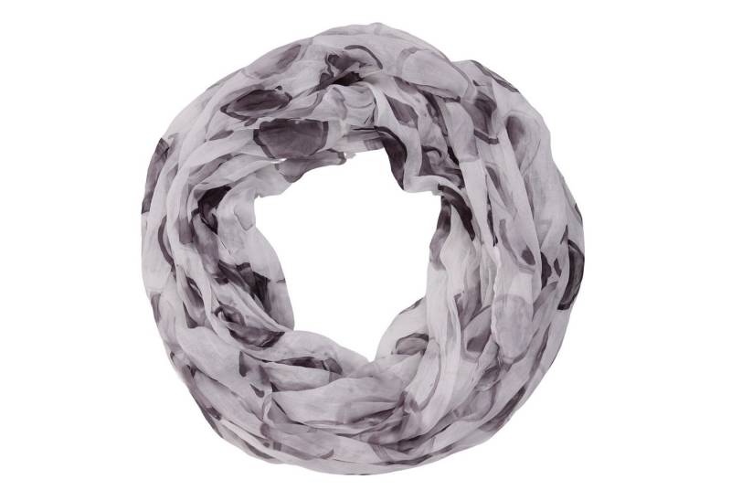 MIRROSI Loop Damen Schal mit Kreis-Muster Weich, (zweimal um den Hals wickelbar, ca.45x75cm), Damen Halstuch ideal für Frühling, Sommer oder Herbst von MIRROSI