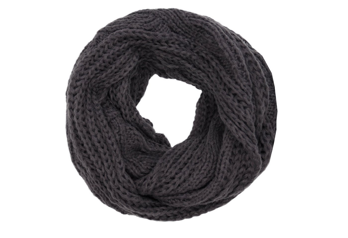 MIRROSI Loop Damen Strick Loopschal mit Zopfmuster, (zweimal um den Hals wichelbar), Damen Halstuch Stola ideal für Frühling, Herbst oder Winter von MIRROSI