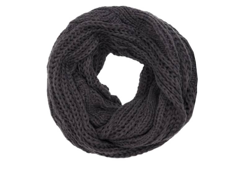 MIRROSI Loop Damen Strick Loopschal mit Zopfmuster, (zweimal um den Hals wichelbar), Damen Halstuch Stola ideal für Frühling, Herbst oder Winter von MIRROSI