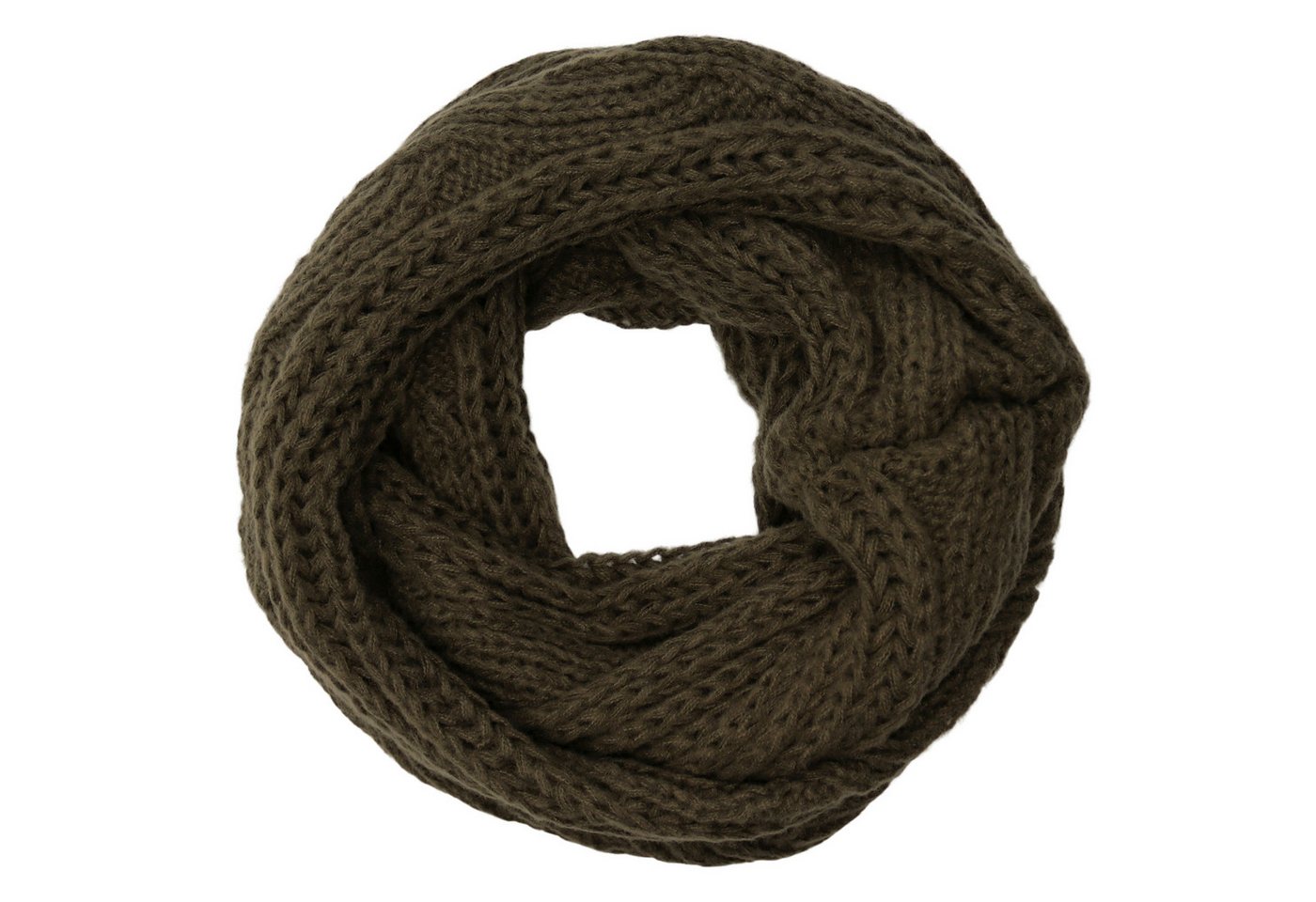 MIRROSI Loop Damen Strick Loopschal mit Zopfmuster, (zweimal um den Hals wichelbar), Damen Halstuch Stola ideal für Frühling, Herbst oder Winter von MIRROSI