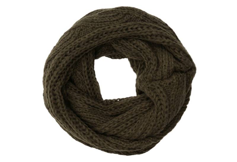 MIRROSI Loop Damen Strick Loopschal mit Zopfmuster, (zweimal um den Hals wichelbar), Damen Halstuch Stola ideal für Frühling, Herbst oder Winter von MIRROSI