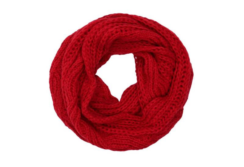 MIRROSI Loop Damen Strick Loopschal mit Zopfmuster, (zweimal um den Hals wichelbar), Damen Halstuch Stola ideal für Frühling, Herbst oder Winter von MIRROSI