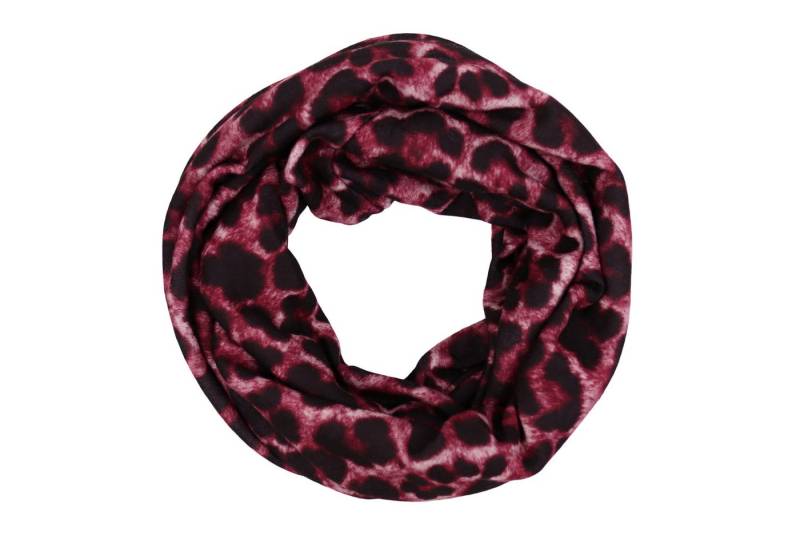 MIRROSI Loop Weich und Warm Loopschal Leo Muster, (ca. 66x23cm Zweimal um den Hals wickelbar), Trendiges LEO-Design, wärmend & weich von MIRROSI