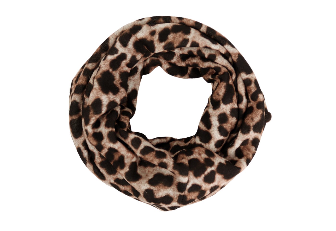 MIRROSI Loop Weich und Warm Loopschal Leo Muster, Trendiges LEO-Design, wärmend & weich von MIRROSI