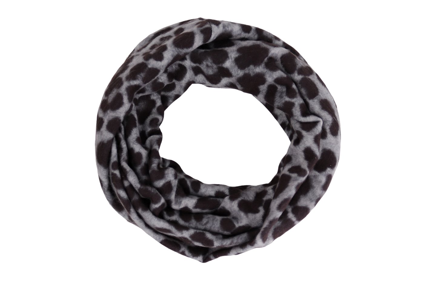 MIRROSI Loop Weich und Warm Loopschal Leo Muster, (ca. 66x23cm Zweimal um den Hals wickelbar), Trendiges LEO-Design, wärmend & weich von MIRROSI