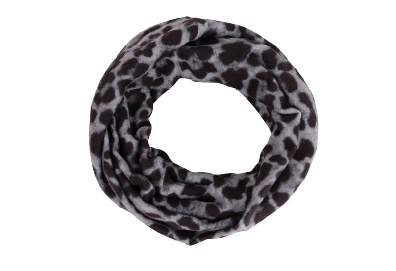 MIRROSI Loop Weich und Warm Loopschal Leo Muster, (ca. 66x23cm Zweimal um den Hals wickelbar), Trendiges LEO-Design, wärmend & weich von MIRROSI