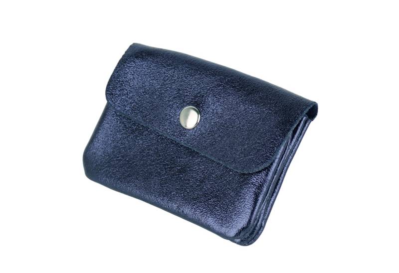 MIRROSI Mini Geldbörse Damen Kleines Portemonnaie MADE IN ITALY Echtleder (11x8x2cm BxHxT), viele tolle Trendfarben zur Auswahl, leicht von MIRROSI