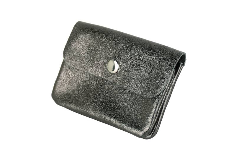 MIRROSI Mini Geldbörse Damen Kleines Portemonnaie MADE IN ITALY Echtleder (11x8x2cm BxHxT), viele tolle Trendfarben zur Auswahl, leicht von MIRROSI