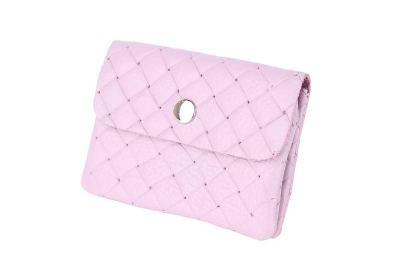 MIRROSI Mini Geldbörse Damen Kleines Portemonnaie MADE IN ITALY Echtleder (11x8x2cm BxHxT), viele tolle Trendfarben zur Auswahl, leicht von MIRROSI