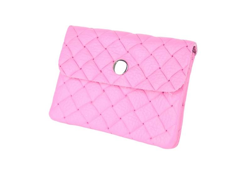 MIRROSI Mini Geldbörse Damen Kleines Portemonnaie MADE IN ITALY Echtleder (11x8x2cm BxHxT), viele tolle Trendfarben zur Auswahl, leicht von MIRROSI