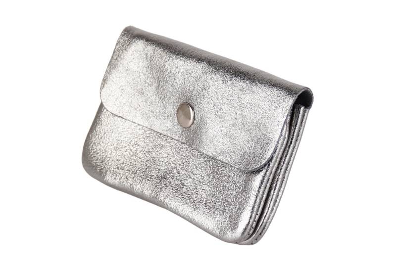 MIRROSI Mini Geldbörse Damen Kleines Portemonnaie MADE IN ITALY Echtleder (11x8x2cm BxHxT), viele tolle Trendfarben zur Auswahl, leicht von Mirrosi