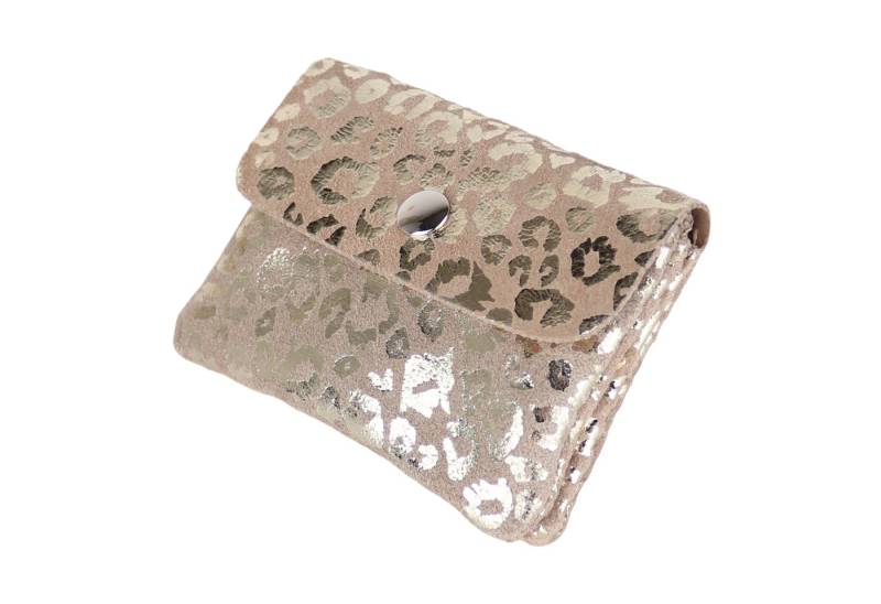 MIRROSI Mini Geldbörse Kleines Mittelgroßes Portemonnaie MADE IN ITALY Echtleder (11x8x2cm BxHxT), viele tolle Trendfarben zur Auswahl, leicht von MIRROSI