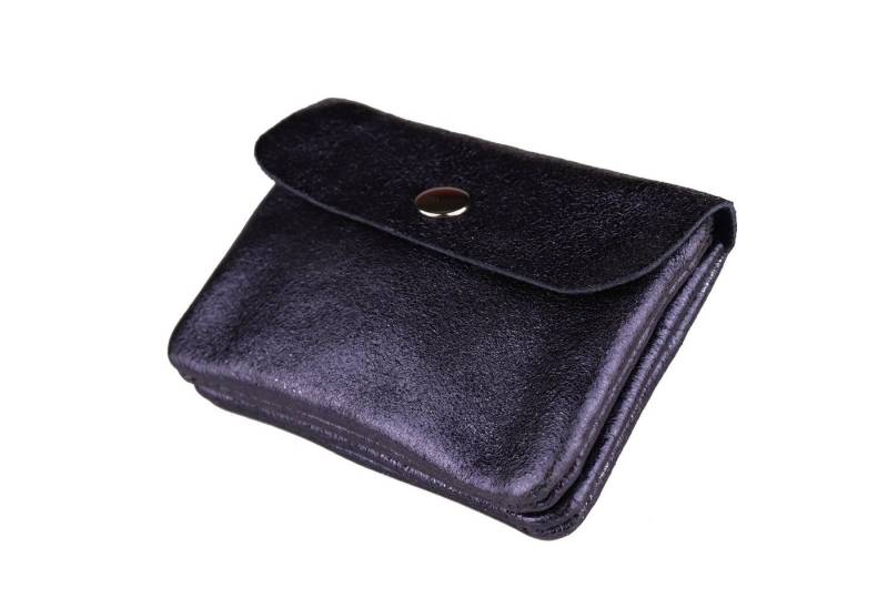 MIRROSI Mini Geldbörse Kleines Mittelgroßes Portemonnaie MADE IN ITALY Echtleder (11x8x2cm BxHxT), viele tolle Trendfarben zur Auswahl, leicht von MIRROSI