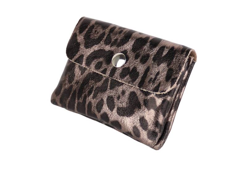 MIRROSI Mini Geldbörse Kleines Mittelgroßes Portemonnaie MADE IN ITALY Echtleder (11x8x2cm BxHxT), viele tolle Trendfarben zur Auswahl, leicht von MIRROSI