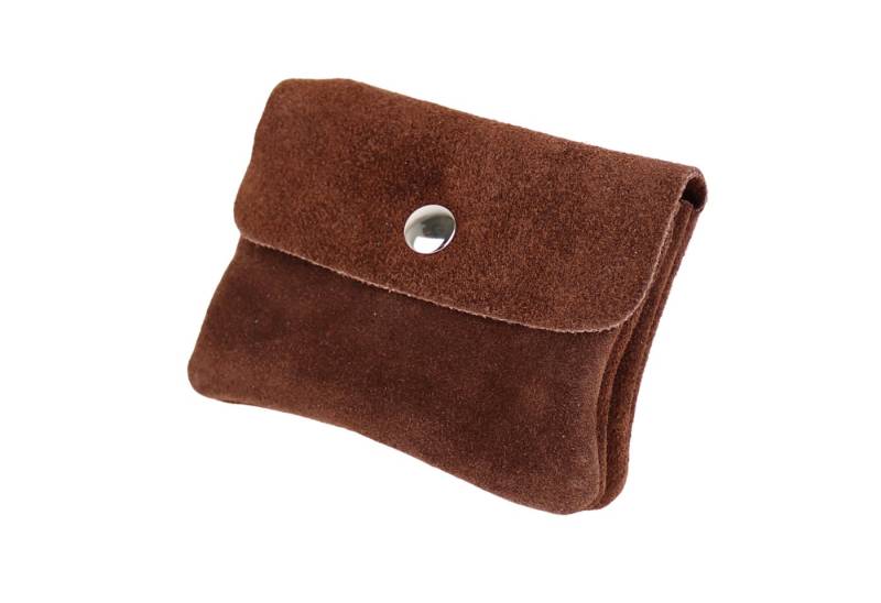 MIRROSI Mini Geldbörse Kleines Mittelgroßes Portemonnaie MADE IN ITALY Echtleder (11x8x2cm BxHxT), viele tolle Trendfarben zur Auswahl, leicht von MIRROSI