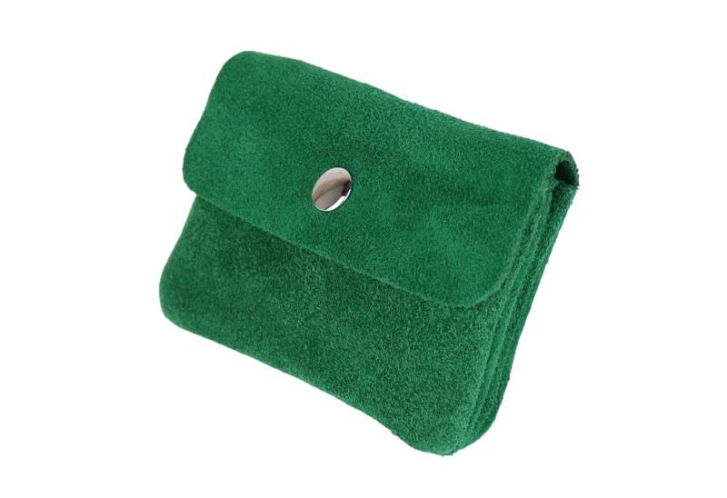 MIRROSI Mini Geldbörse Kleines Mittelgroßes Portemonnaie MADE IN ITALY Echtleder (11x8x2cm BxHxT), viele tolle Trendfarben zur Auswahl, leicht von MIRROSI