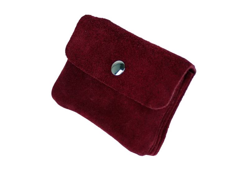 MIRROSI Mini Geldbörse Kleines Mittelgroßes Portemonnaie MADE IN ITALY Echtleder (11x8x2cm BxHxT), viele tolle Trendfarben zur Auswahl, leicht von MIRROSI
