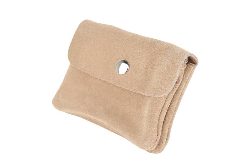 MIRROSI Mini Geldbörse Kleines Mittelgroßes Portemonnaie MADE IN ITALY Echtleder (11x8x2cm BxHxT), viele tolle Trendfarben zur Auswahl, leicht von MIRROSI