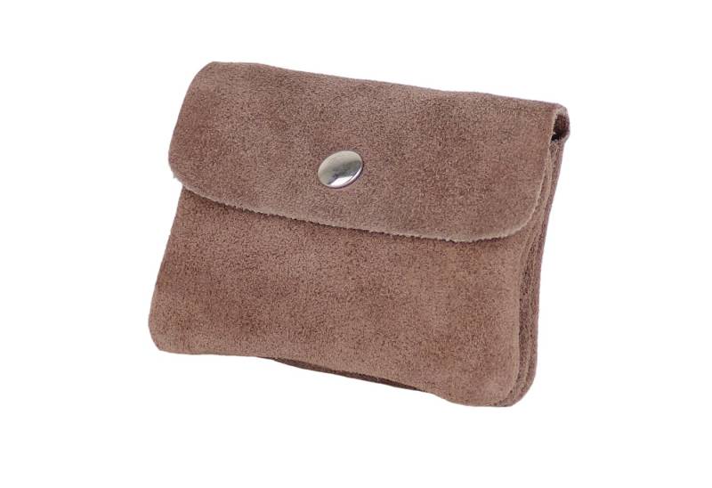 MIRROSI Mini Geldbörse Kleines Mittelgroßes Portemonnaie MADE IN ITALY Echtleder (11x8x2cm BxHxT), viele tolle Trendfarben zur Auswahl, leicht von MIRROSI