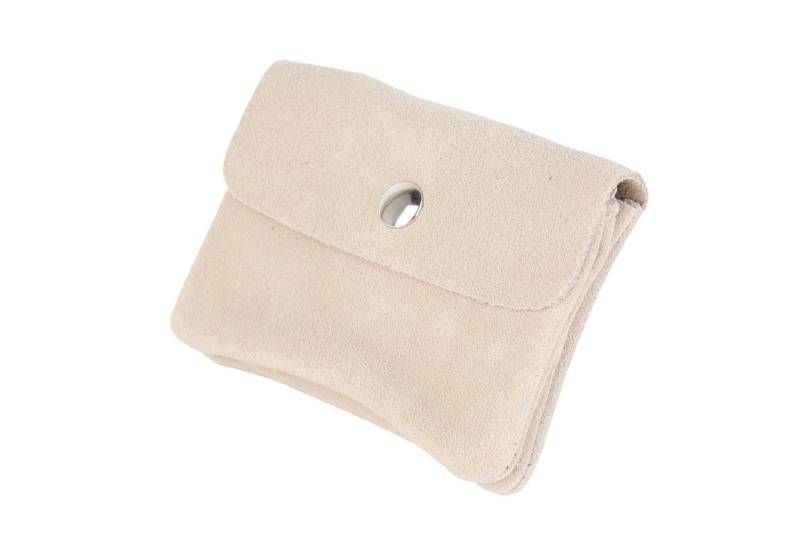 MIRROSI Mini Geldbörse Kleines Mittelgroßes Portemonnaie MADE IN ITALY Echtleder (11x8x2cm BxHxT), viele tolle Trendfarben zur Auswahl, leicht von MIRROSI