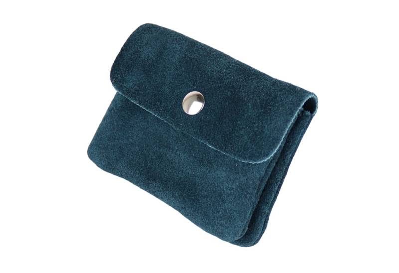 MIRROSI Mini Geldbörse Kleines Mittelgroßes Portemonnaie MADE IN ITALY Echtleder (11x8x2cm BxHxT), viele tolle Trendfarben zur Auswahl, leicht von MIRROSI