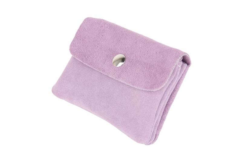 MIRROSI Mini Geldbörse Kleines Mittelgroßes Portemonnaie MADE IN ITALY Echtleder (11x8x2cm BxHxT), viele tolle Trendfarben zur Auswahl, leicht von MIRROSI