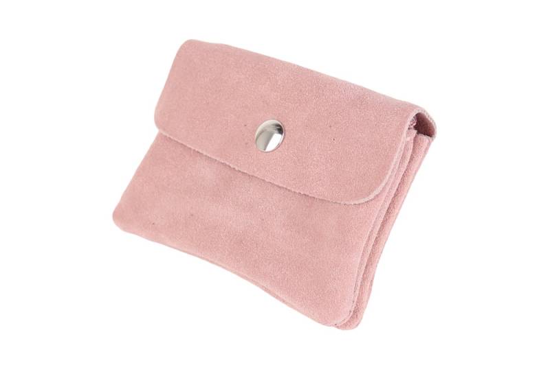 MIRROSI Mini Geldbörse Kleines Mittelgroßes Portemonnaie MADE IN ITALY Echtleder (11x8x2cm BxHxT), viele tolle Trendfarben zur Auswahl, leicht von MIRROSI