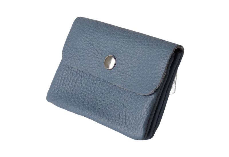 MIRROSI Mini Geldbörse Kleines Mittelgroßes Portemonnaie MADE IN ITALY Echtleder (11x8x2cm BxHxT), viele tolle Trendfarben zur Auswahl, leicht von MIRROSI