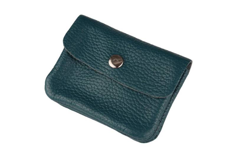 MIRROSI Mini Geldbörse Kleines Mittelgroßes Portemonnaie MADE IN ITALY Echtleder (11x8x2cm BxHxT), viele tolle Trendfarben zur Auswahl, leicht von MIRROSI