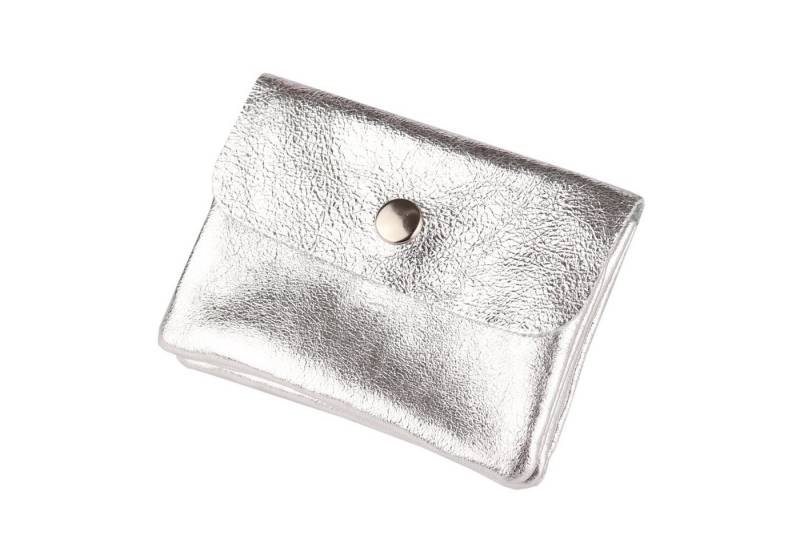 MIRROSI Mini Geldbörse Kleines Mittelgroßes Portemonnaie MADE IN ITALY Echtleder (11x8x2cm BxHxT), viele tolle Trendfarben zur Auswahl, leicht von MIRROSI