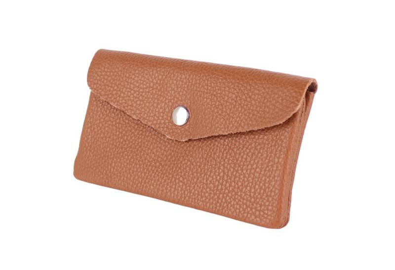 MIRROSI Mini Geldbörse Mittelgroße Portemonnaie MADE IN ITALY Echtleder (15x9x2cm BxHxT) von MIRROSI