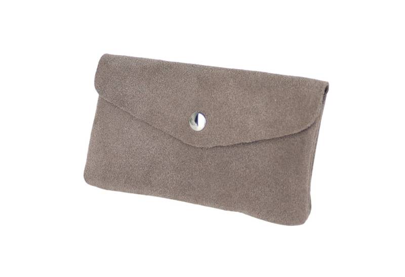 MIRROSI Mini Geldbörse Mittelgroße Portemonnaie MADE IN ITALY Echtleder (15x9x2cm BxHxT) von MIRROSI