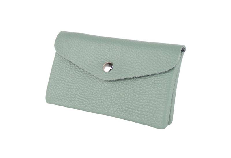 MIRROSI Mini Geldbörse Mittelgroße Portemonnaie MADE IN ITALY Echtleder (15x9x2cm BxHxT) von MIRROSI