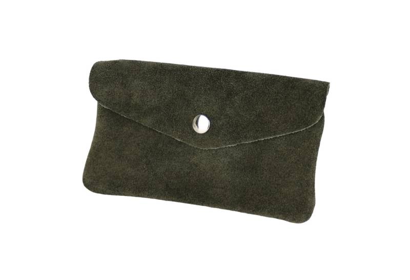 MIRROSI Mini Geldbörse Mittelgroße Portemonnaie MADE IN ITALY Echtleder (15x9x2cm BxHxT) von MIRROSI