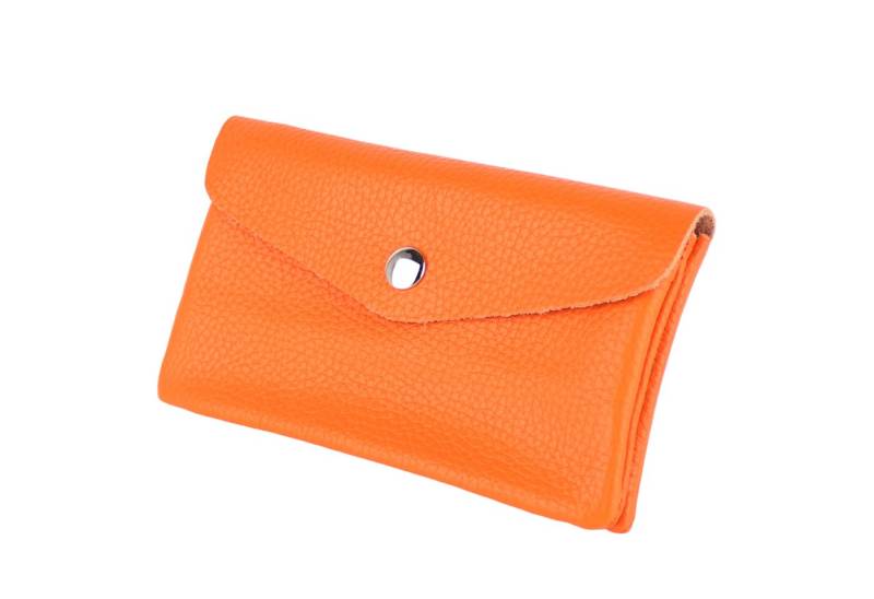 MIRROSI Mini Geldbörse Mittelgroße Portemonnaie MADE IN ITALY Echtleder (15x9x2cm BxHxT) von MIRROSI