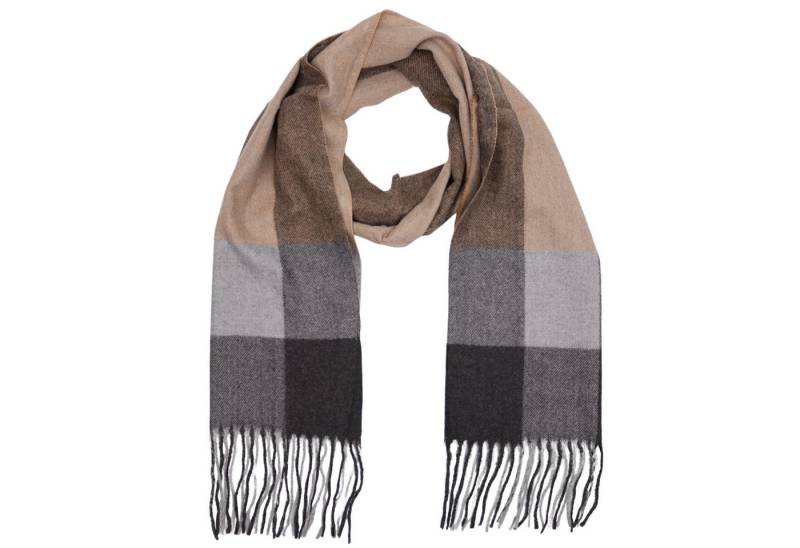 MIRROSI Modeschal Herren Weicher und warmer Schal Karo Muster 32x180cm, (angesagtes Karomuster, ca. 120 Gramm), Männer Halstuch ideal für Herbst und Winter von MIRROSI