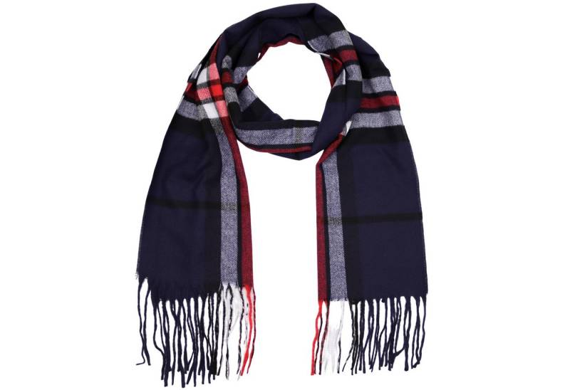 MIRROSI Modeschal Herren Weicher und warmer Schal Karo Muster 32x180cm, (angesagtes Karomuster, ca. 120 Gramm), Männer Halstuch ideal für Herbst und Winter von MIRROSI