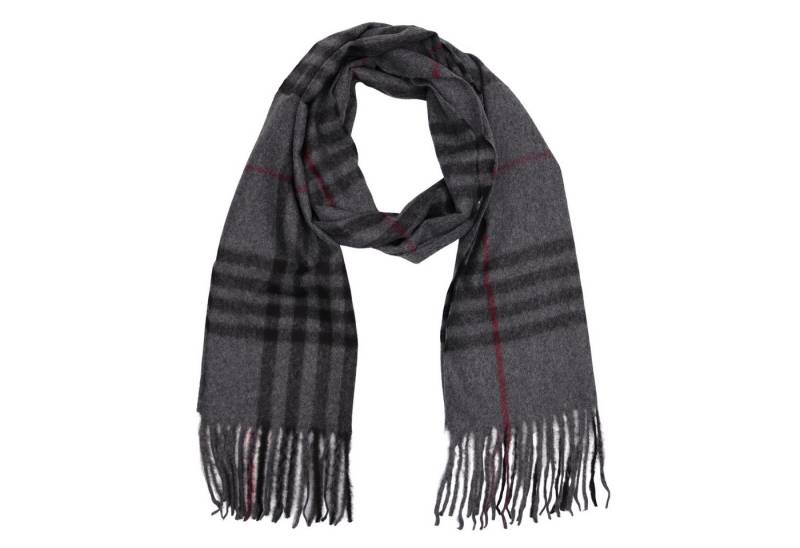 MIRROSI Modeschal Herren Weicher und warmer Schal Karo Muster 32x180cm, (angesagtes Karomuster, ca. 120 Gramm), Männer Halstuch ideal für Herbst und Winter von MIRROSI