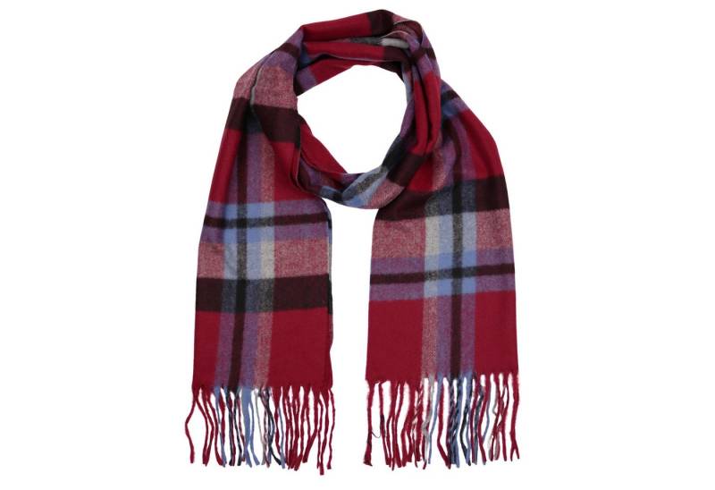 MIRROSI Modeschal Herren Weicher und warmer Schal Karo Muster 32x180cm, (angesagtes Karomuster, ca. 120 Gramm), Männer Halstuch ideal für Herbst und Winter von MIRROSI