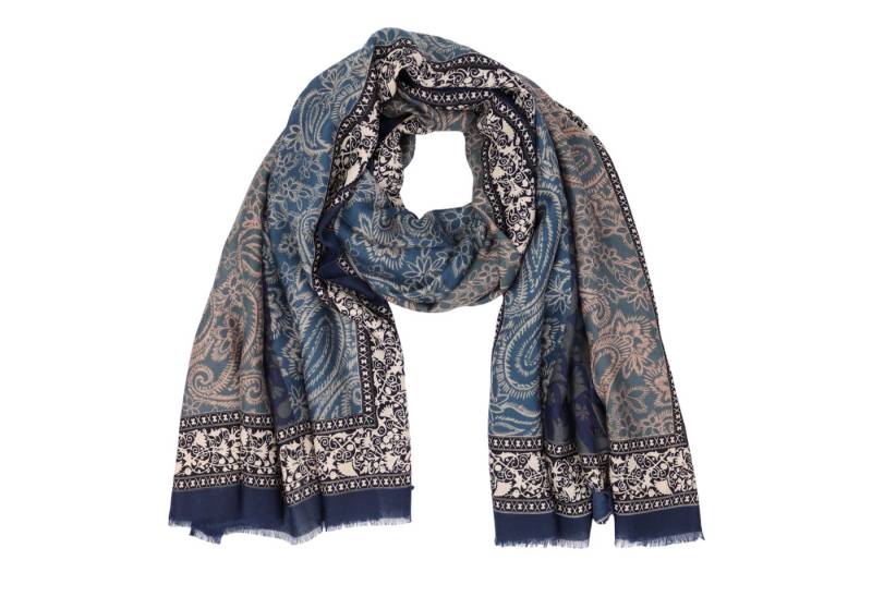 MIRROSI Modeschal Weich XXL ca.85x180cm Schal Bohemian Style, (Kollektion Herbst/Winter 2025), Damen Halstuch ideal für Herbst und Winter oder Ganzesjahr von MIRROSI